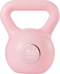 Kettlebells Fitness Exercise-Pink Strength Training Kettlebell Sets,Dumbbell Weights for Home Gym Equipment
